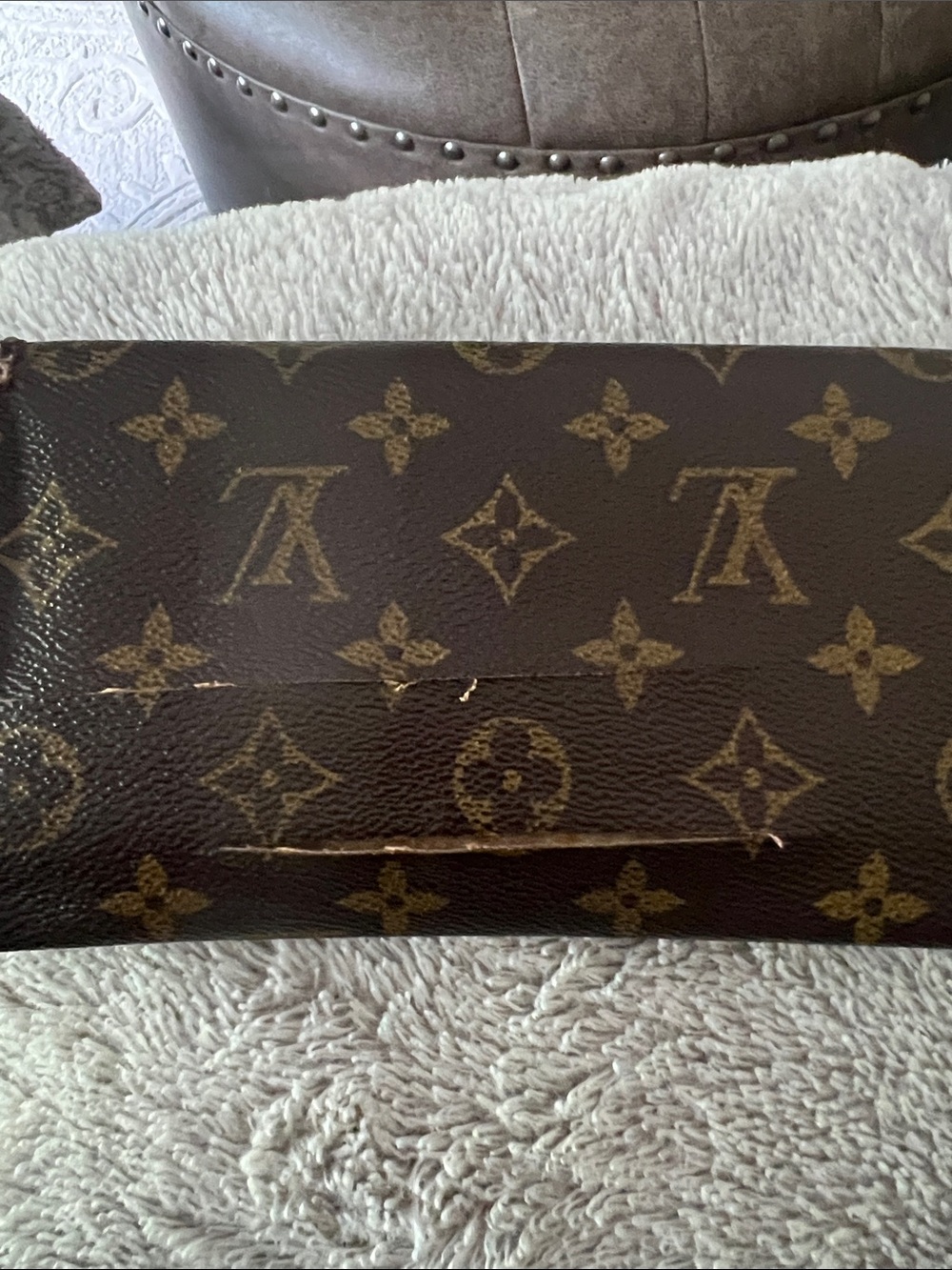 Louis Vuitton Monogram Brown and Gold Continental Wallet Project - Picture 2 of 7